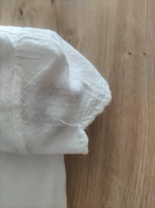 Vestido blanco bordado niña ZARA  7-8 años