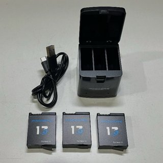 Caricatore e 3 batterie GoPro Hero 13