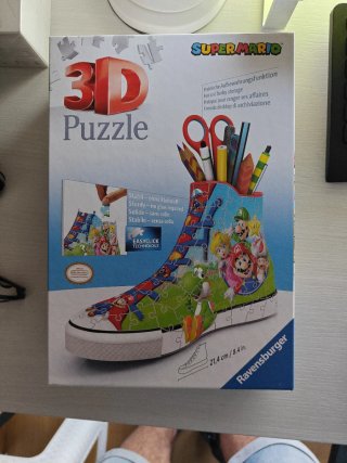 Puzzle 3D Super Mario Porta Lápices Ravensburger