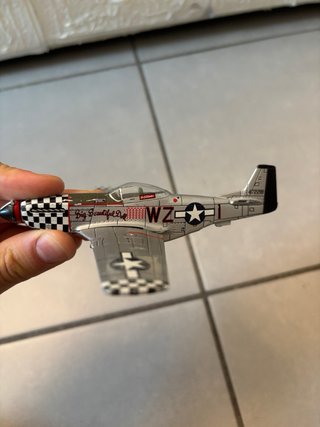 Modellino Aereo P-51 Mustang