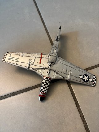 Modellino Aereo P-51 Mustang
