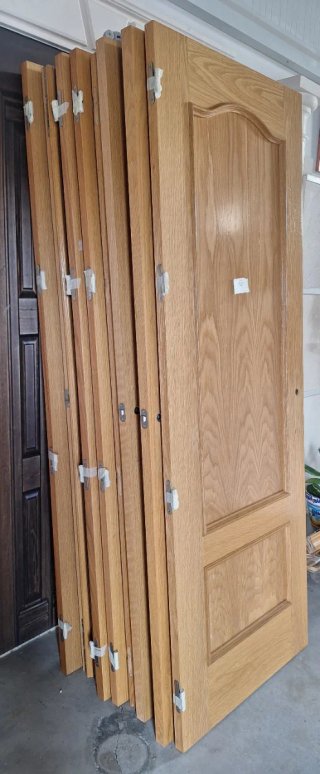 10 Puertas de paso roble como nuevas