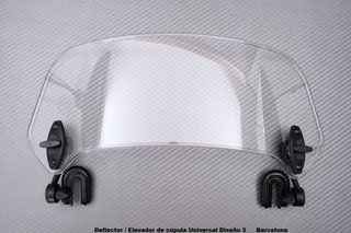 Deflector / Elevador de cúpula Universal Diseño 3
