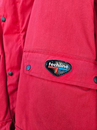 Chaqueta Techline Moto Talla XL Roja