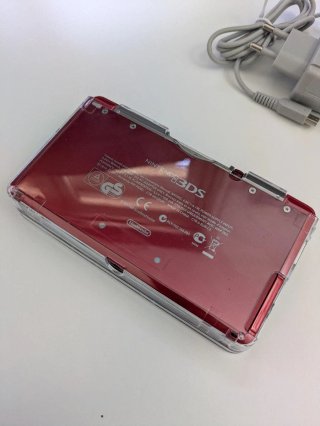Nintendo 3DS Roja + cargador +SD32+ carcasa