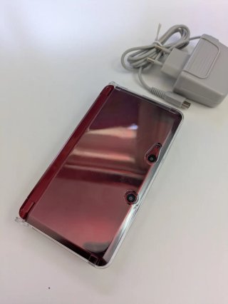 Nintendo 3DS Roja + cargador +SD32+ carcasa