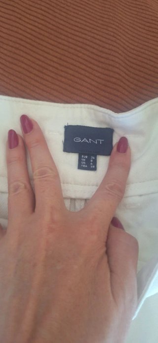 Pantalones cortos de algodón blancos