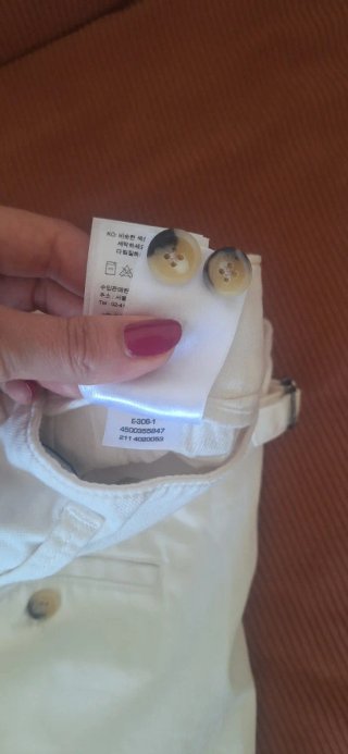 Pantalones cortos de algodón blancos