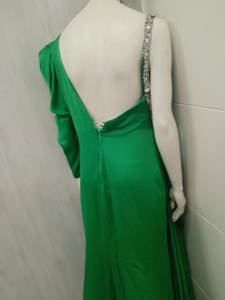 Vestido de fiesta verde boda