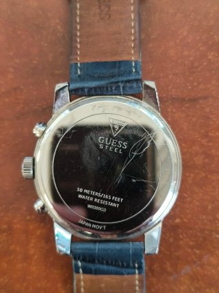 Reloj Guess Negro y Azul