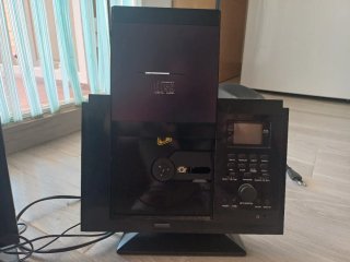 Reproductor CD Radio DIGITAL Negro