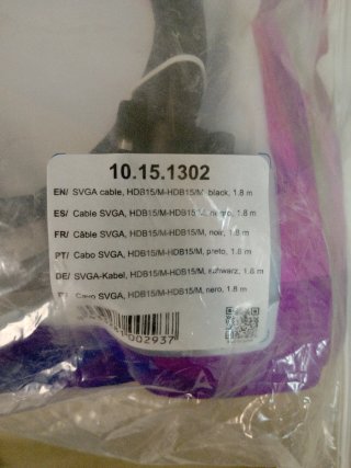 10 cavi VGA maschio-maschio