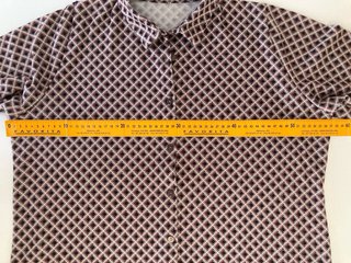 Blusa tela camiseta XL Geométrico
