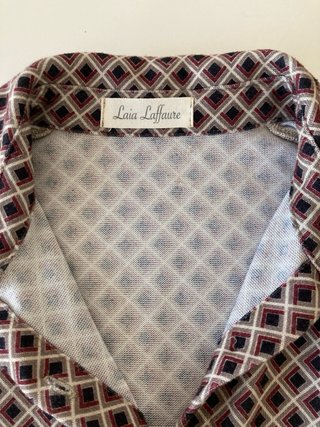 Blusa tela camiseta XL Geométrico