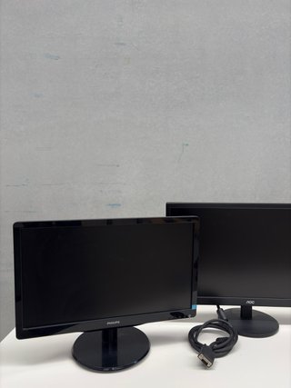 Pantallas Philips y Arsus Negras