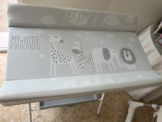 Cambiador y bañera bebé