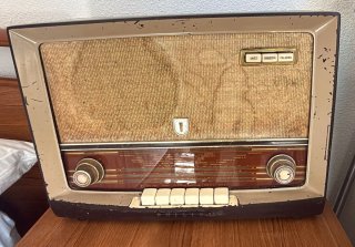 Radio Philips Antigua Vintage No funciona