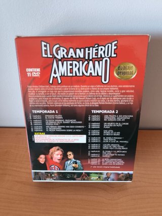 El Gran Héroe Americano DVD Temp 1 y 2