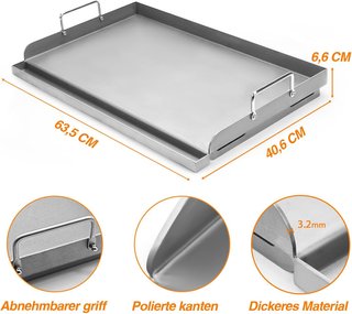 Griglia universale per barbecue