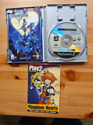 Kingdom Hearts PS2 Platinum PAL ESP