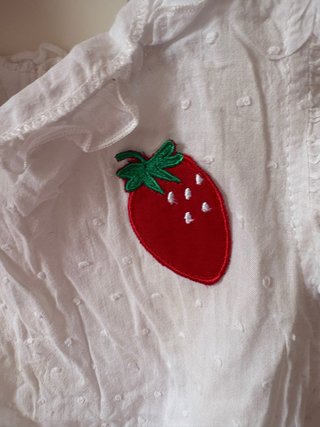 Conjunto Cuka Fresas Talla 24 Meses