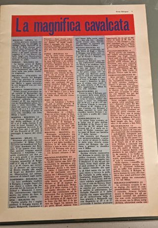 Forza Bologna rivista giugno 1964