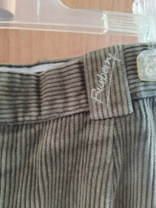 Pantalón pana Burberry London Talla 48