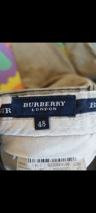 Pantalón pana Burberry London Talla 48