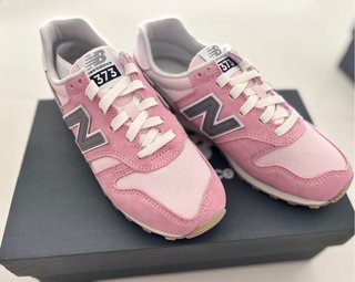 Zapatillas New Balance 36 Rosa Logo Gris