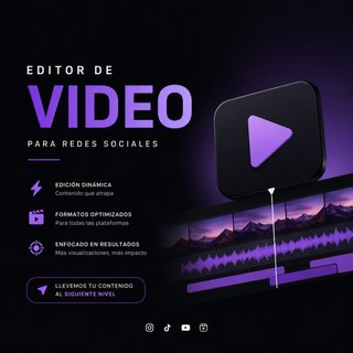 Editor de video para Redes Sociales