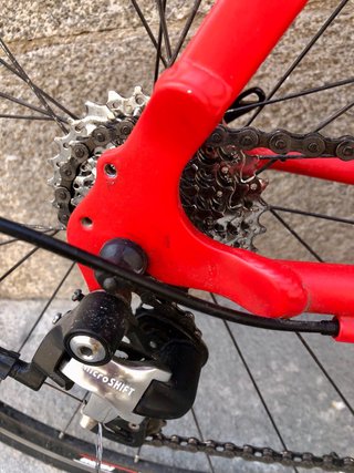 Bicicleta Triban 500 t.M 54cm Roja