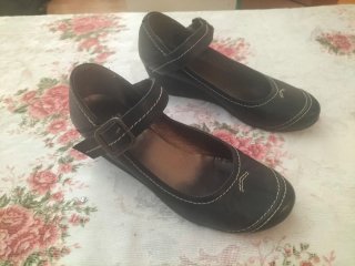 Zapatos Bata Mary Jane Negros