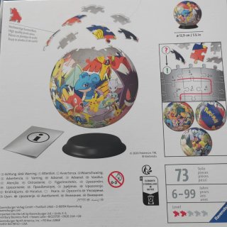 Puzzle 3D Pokémon Ravensburger Nuovo Sigillato