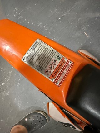 Moto infantil eléctrica tipo sherpa