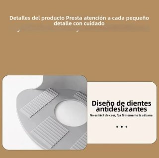 Clips tensori per lenzuola in plastica grigia