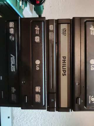 Lectoras CD/DVD Grabadoras ASUS, LG, Philips