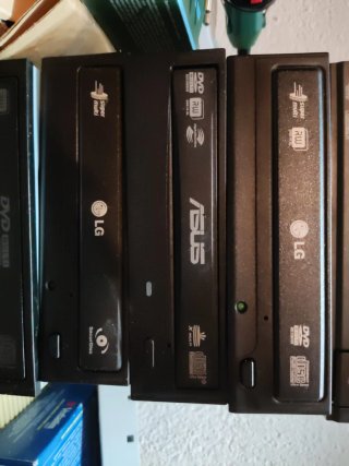 Lectoras CD/DVD Grabadoras ASUS, LG, Philips