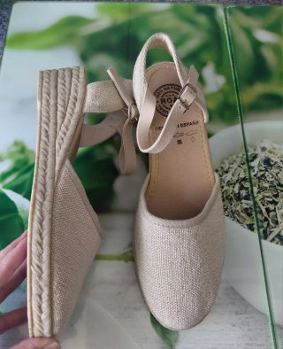 Sandalias Roal Beige Talla 39