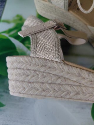 Sandalias Roal Beige Talla 39