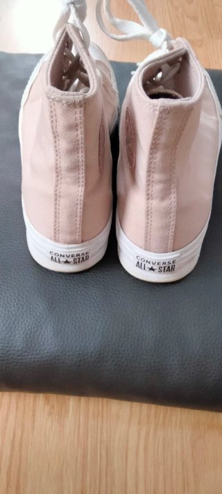 Zapatillas Converse Altas Rosas Mujer