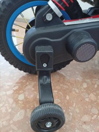 Moto a batería infantil azul