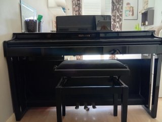 Piano Digital Yamaha Clavinova CLP-625 Negro
