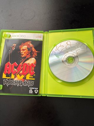 AC/DC Live Rock Band Xbox 360