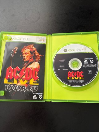 AC/DC Live Rock Band Xbox 360