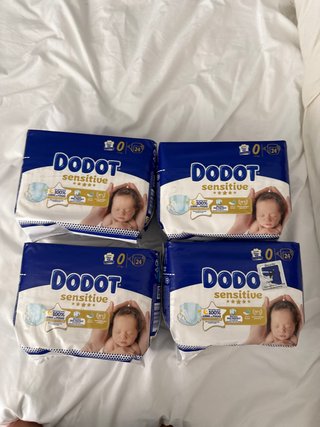 Pañales Dodot Sensitive Talla 0