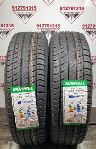 225 70 16 H MINNELL RUEDA NUEVA YA MONTADA