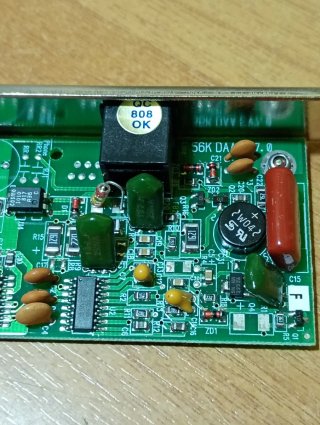 Scheda Modem 56k RJ11 Nuova
