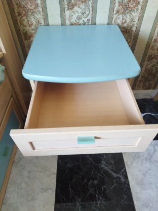Dormitorio madera cama 90