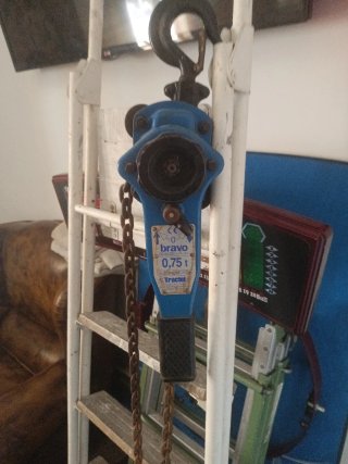 Polipasto Bravo 0,75 t Tractel