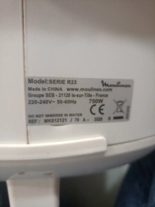 Robot de Cocina Moulinex